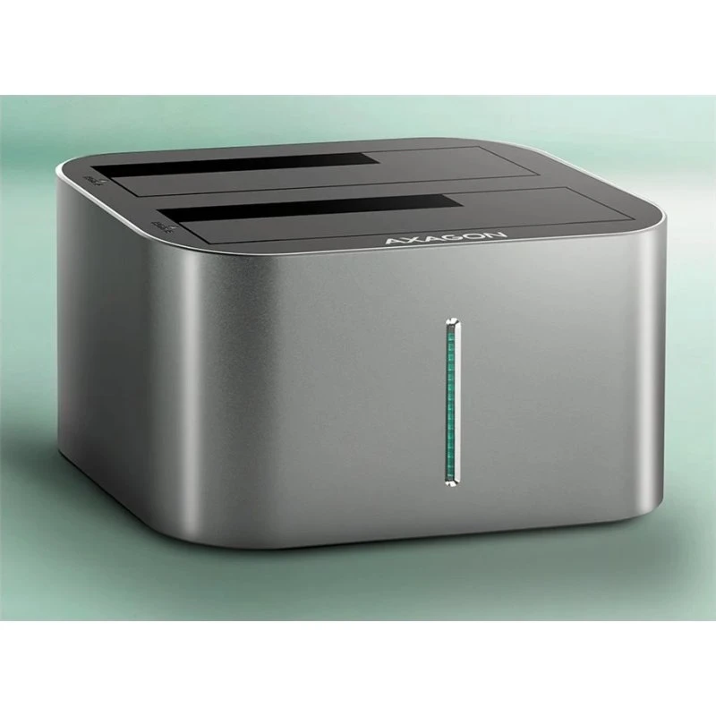 AXAGON Superpeed USB-C Dual HDD/SSD Dock med Clone Function