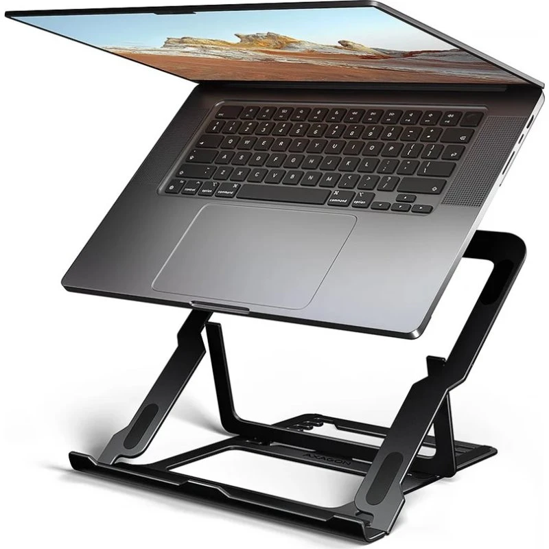 AXAGON Notebook- og tabletstander, 10"-17.3", sort