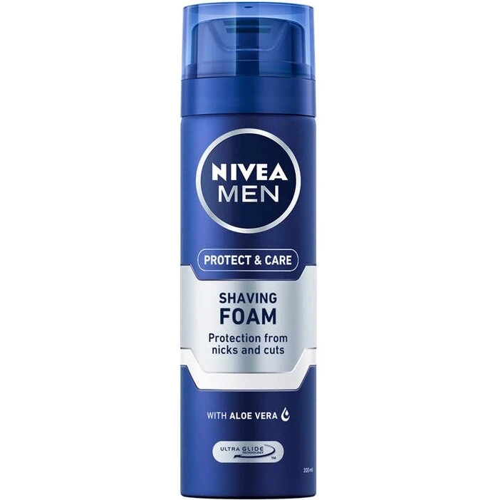 NIVEA Men Protect & Care Barberskum 200 ml