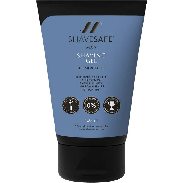 ShaveSafe Shaving Gel 100 ml Man