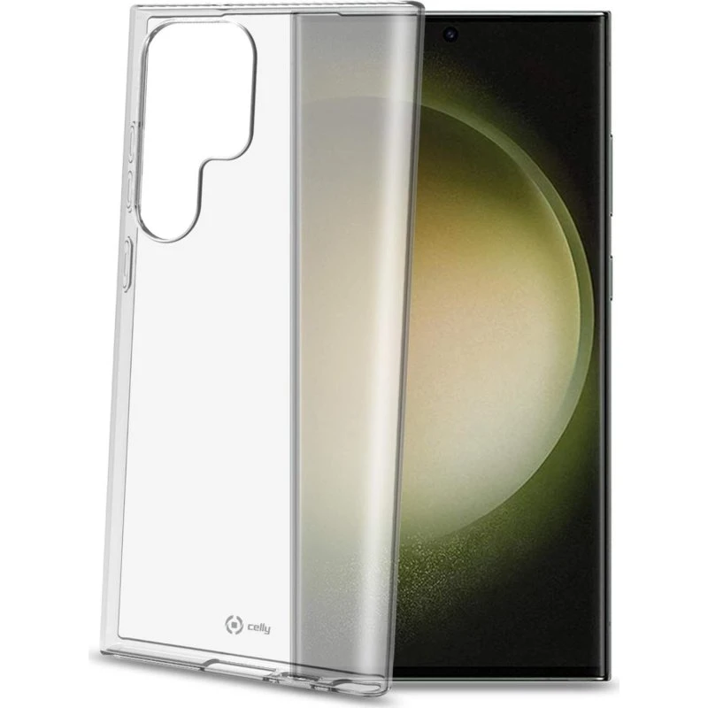 Celly Gelskin TPU Cover til Samsung Galaxy S23 Ultra 5G - Gennemsigtig