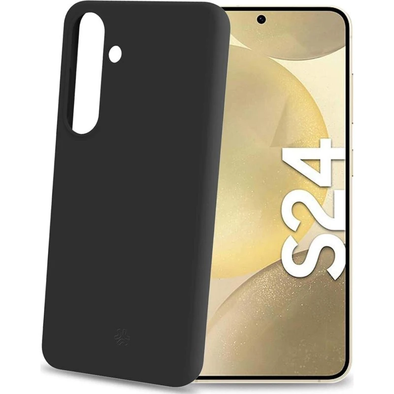 Cromo Soft cover til Samsung Galaxy S24 5G - Sort