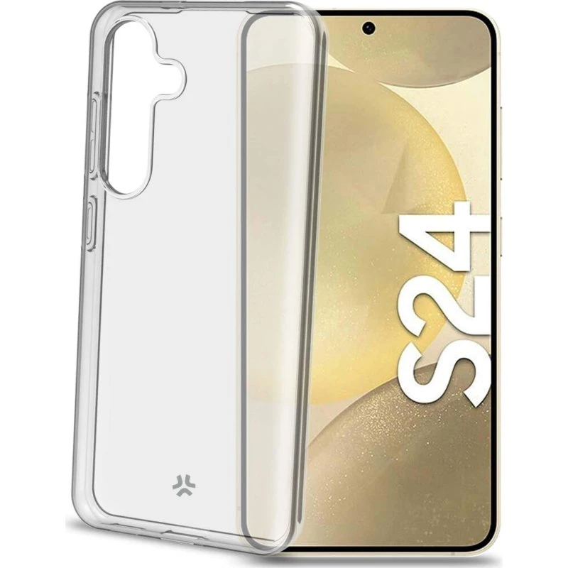 Celly GELSKIN Cover til Samsung Galaxy S24 5G - Transparent