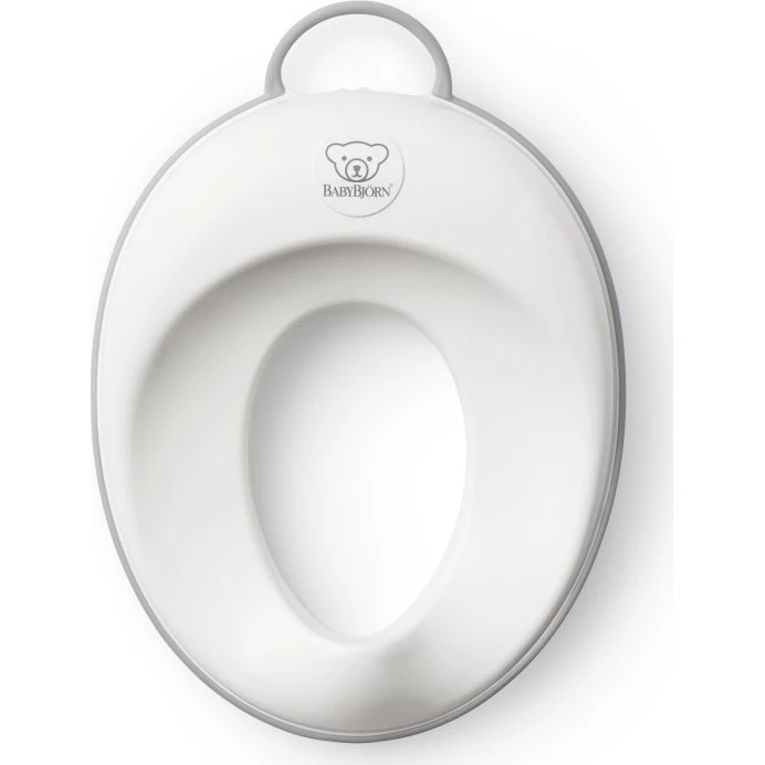 BabyBjörn toiletsæde til toilettræning, hvid/grå