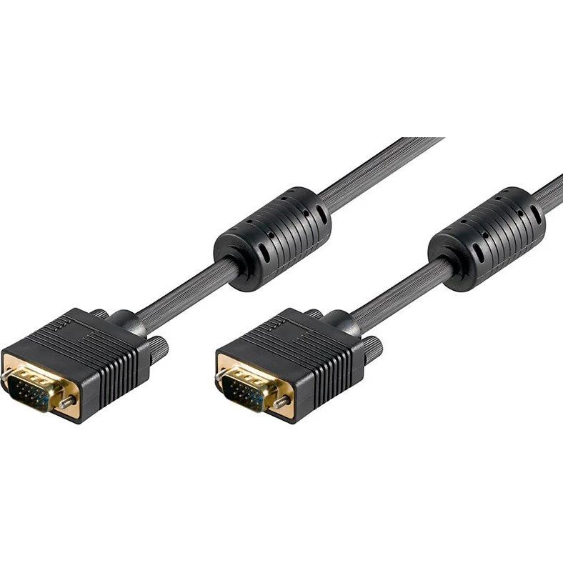 Goobay Pro VGA FullHD Kabel - Sort - 7m