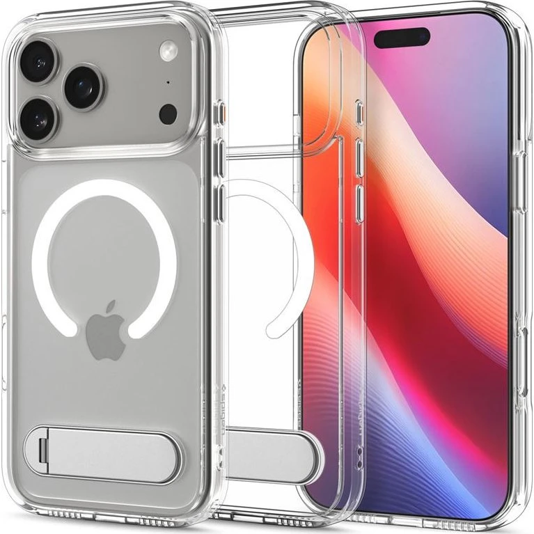 Spigen Ultra Hybrid S MagSafe til iPhone 17 Pro Max - Clear White