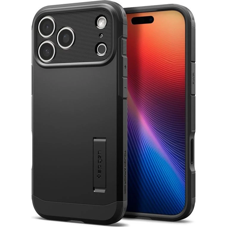 Spigen Tough Armor T MagSafe til iPhone 17 Pro Max - Sort