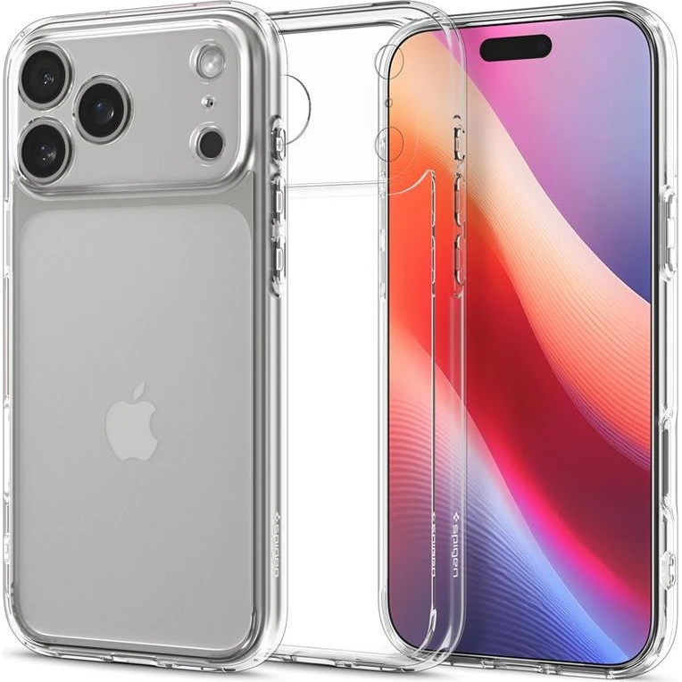 Spigen Ultra Hybrid Crystal Clear til iPhone 17 Pro