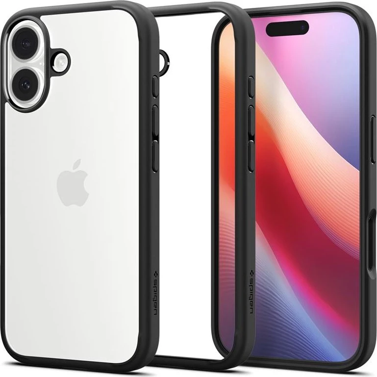 Spigen Ultra Hybrid Matte Black til iPhone 17