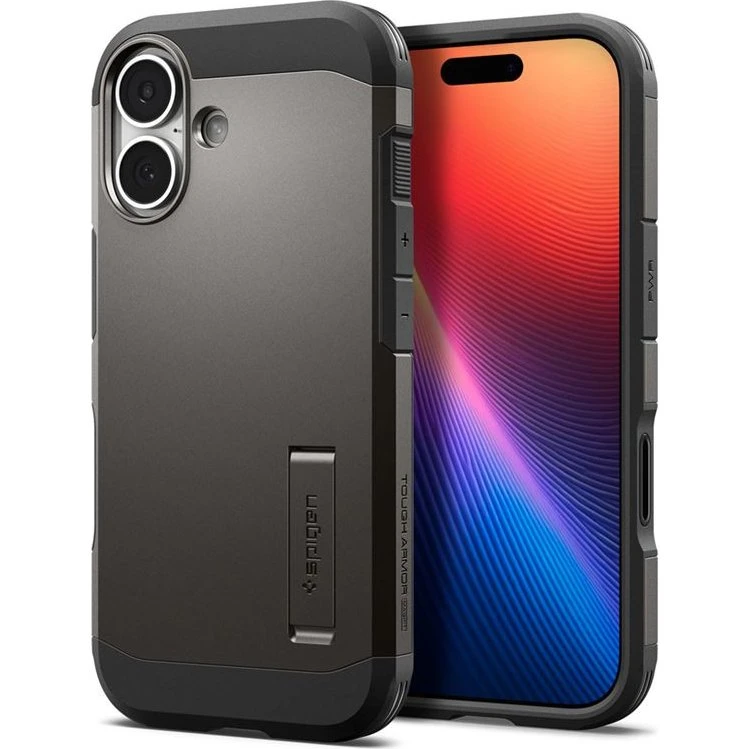 Spigen Tough Armor T MagSafe til iPhone 17 - Gunmetal