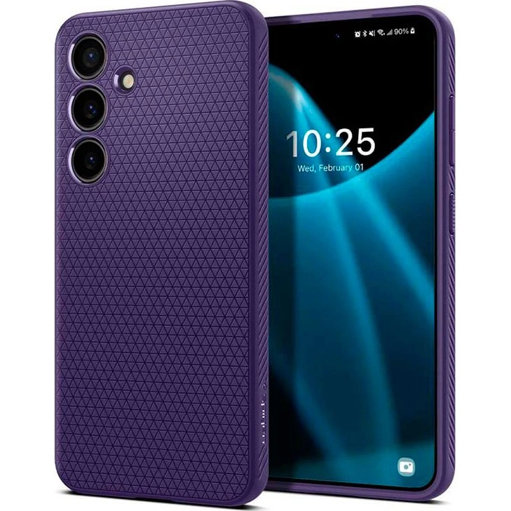Spigen Liquid Air cover til Samsung Galaxy S24 - Deep Purple