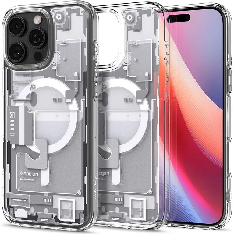 Spigen Ultra Hybrid MagSafe til iPhone 16 Pro Max - Zero One White