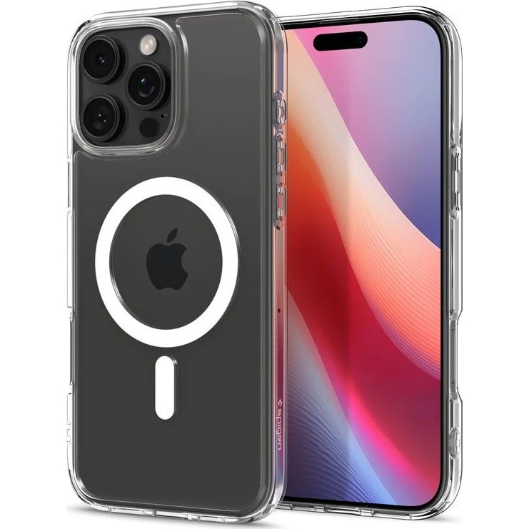 Spigen Crystal Hybrid MagSafe til iPhone 16 Pro Max - Hvid