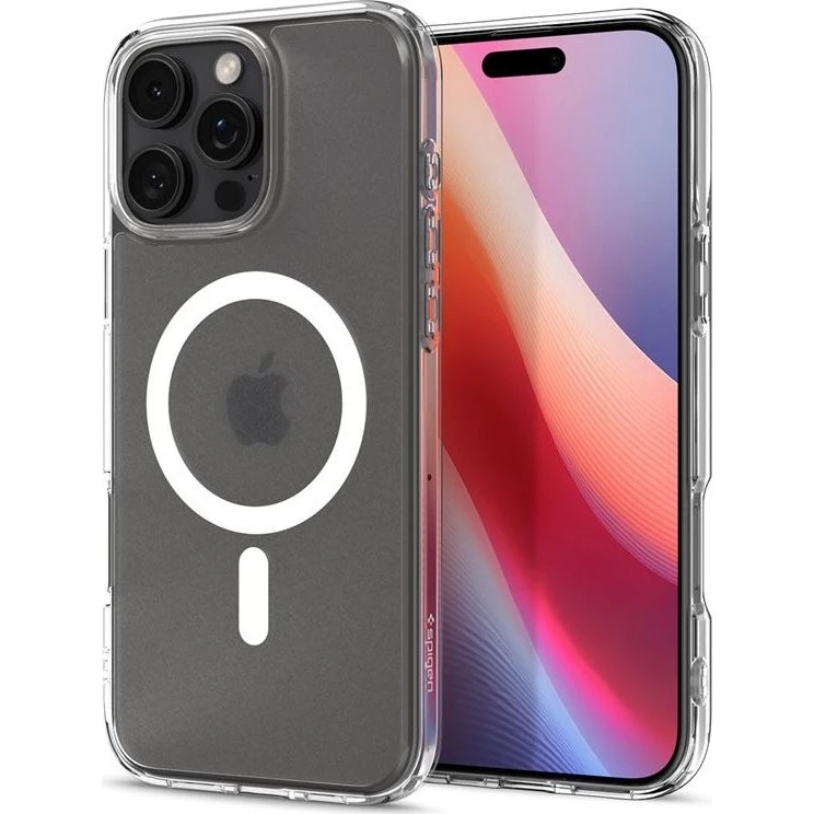 Spigen Ultra Hybrid MagSafe Cover til iPhone 16 Pro - Frost Clear