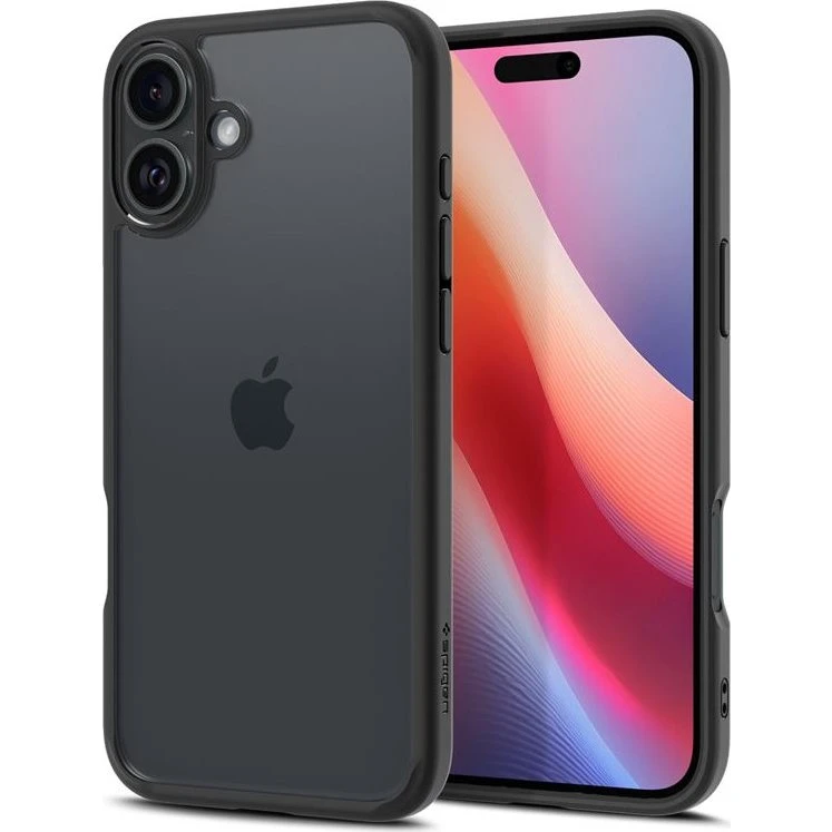 Spigen Ultra Hybrid Case til iPhone 16 - Matte Black