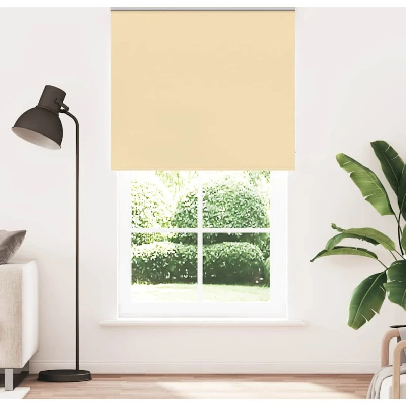 vidaXL mørklægningsrullegardin 140x230 cm - beige