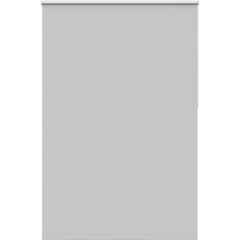 vidaXL rullegardin mørklægning 160x230 cm, lysegrå polyester