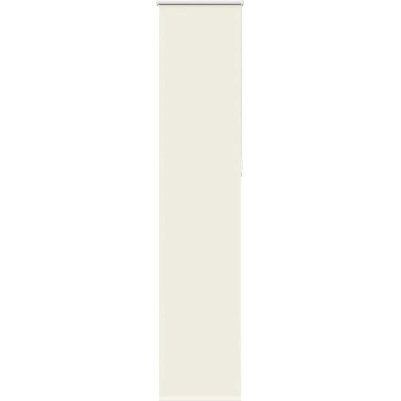 vidaXL Mørklægningsrullegardin 45x210 cm, råhvid polyester