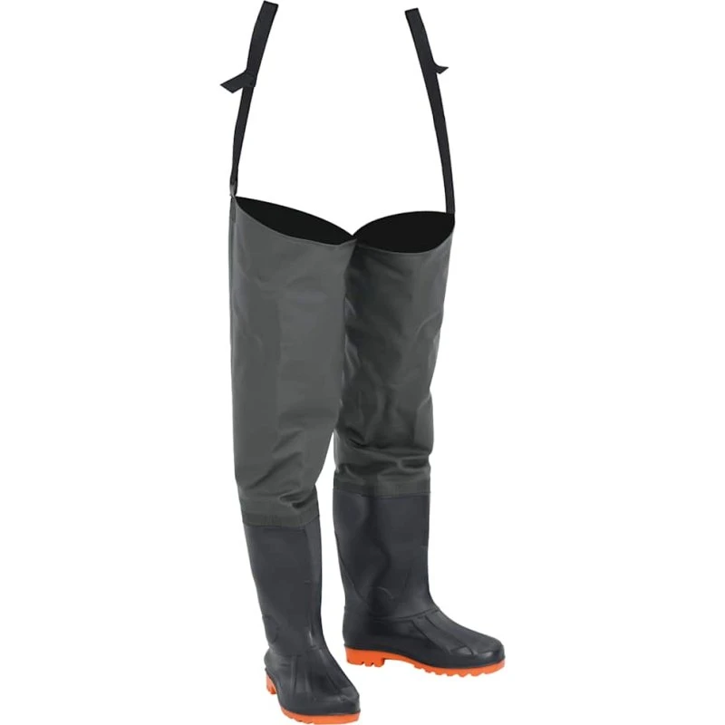 vidaXL Hip Waders Str. 44 Mørkegrøn