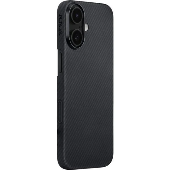 PITAKA Ultra-Slim Case til iPhone 17 - Black/Grey