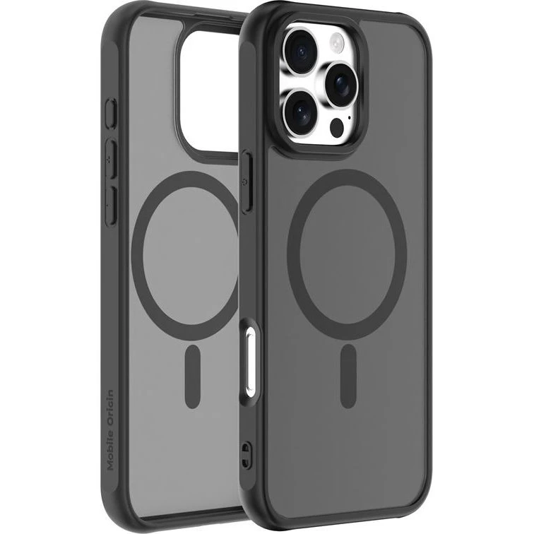 Mobile Origin Hybrid MagSafe Case til iPhone 16 Pro Max - Matte Black