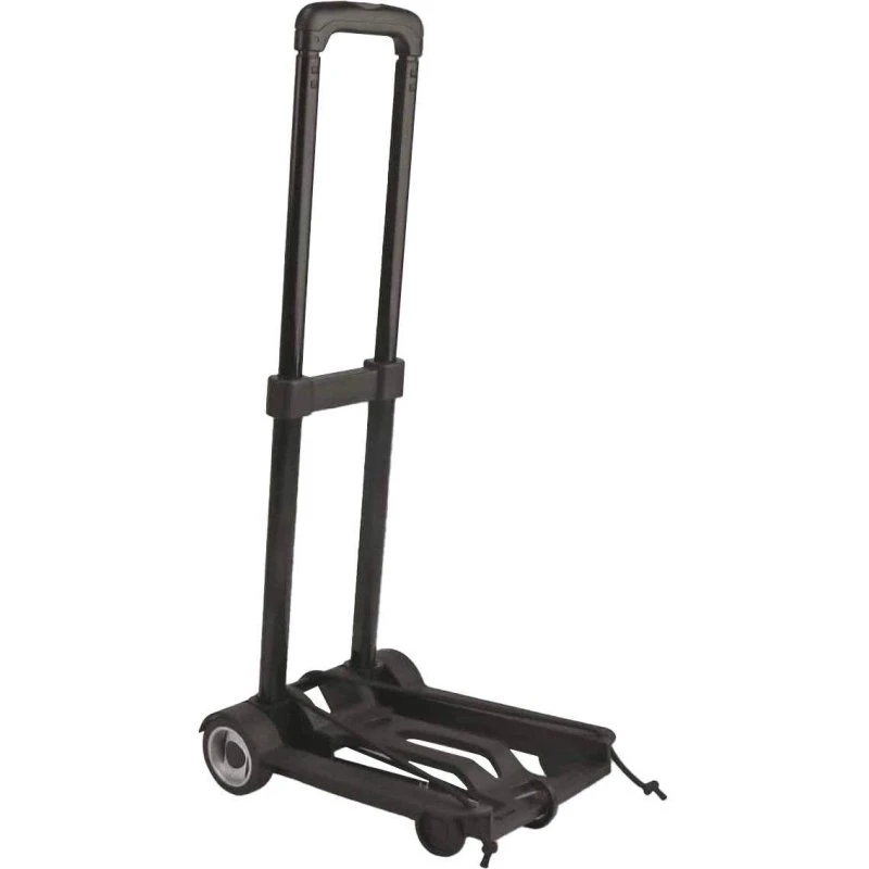 Kinzo Håndvogn, sammenklappelig - 40 kg, sort