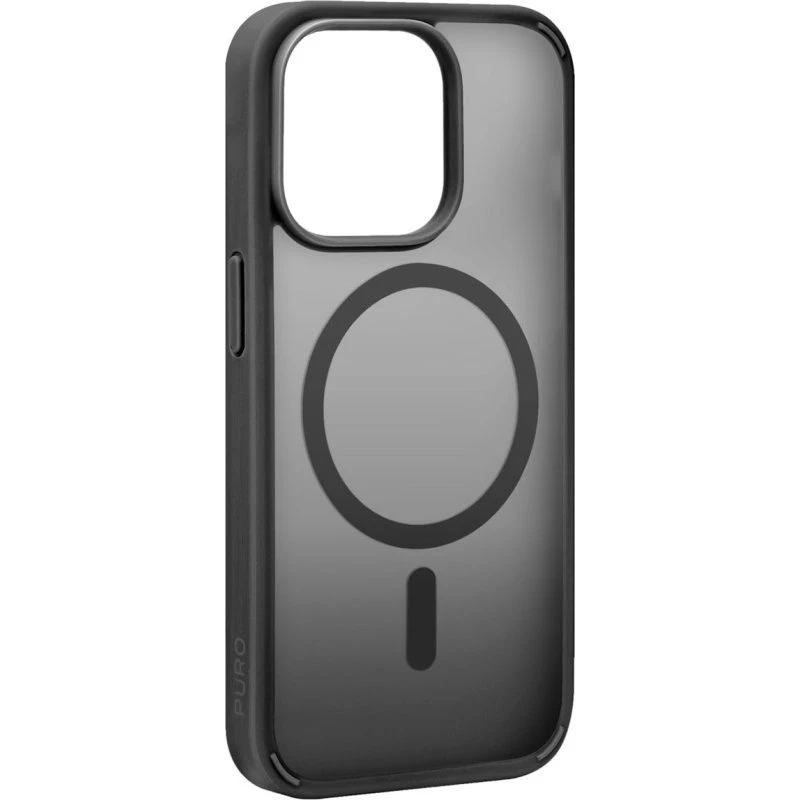 Puro Gradient Mag Cover til iPhone 15 Pro (6,1 tommer) - Sort