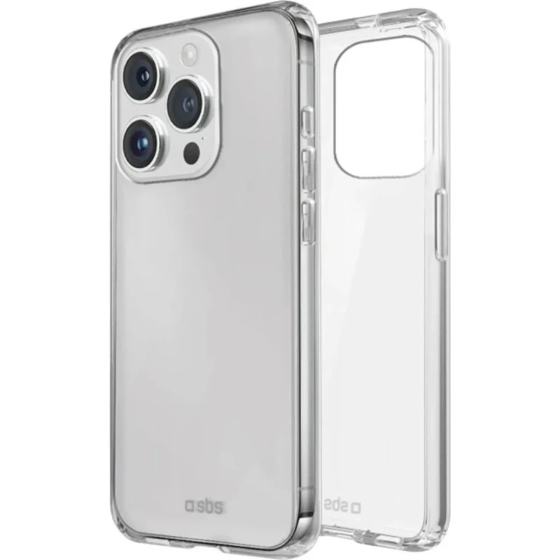 SBS Skinny Cover til iPhone 16 Pro - Transparent