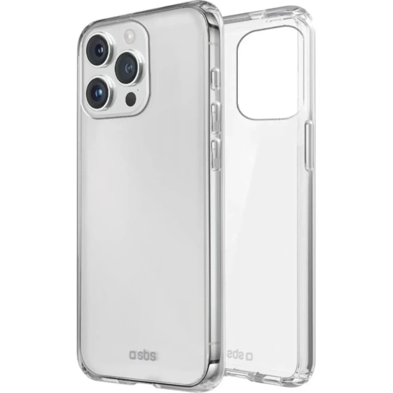 SBS Skinny Cover til iPhone 16 Pro Max - Transparent