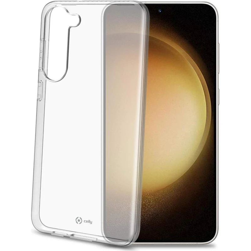 Celly Gelskin TPU Cover til Samsung Galaxy S23+ 5G - Gennemsigtig