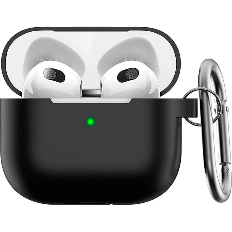 Keybudz PodSkinz Elevate Series Cover til AirPods 3 - Sort