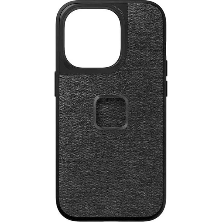 Peak Design Everyday MagSafe Fabric Cover til iPhone 14 Pro (Charcoal)