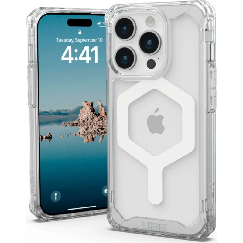 UAG Plyo MagSafe Ice/White til iPhone 15 Pro