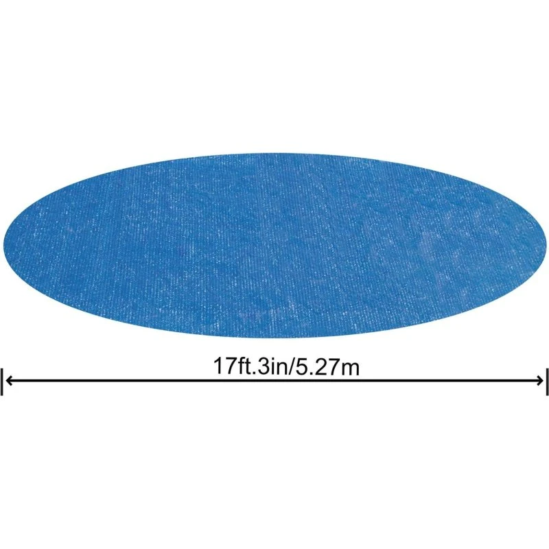 Bestway Flowclear Solar Pool Cover, Rund, 5,27m