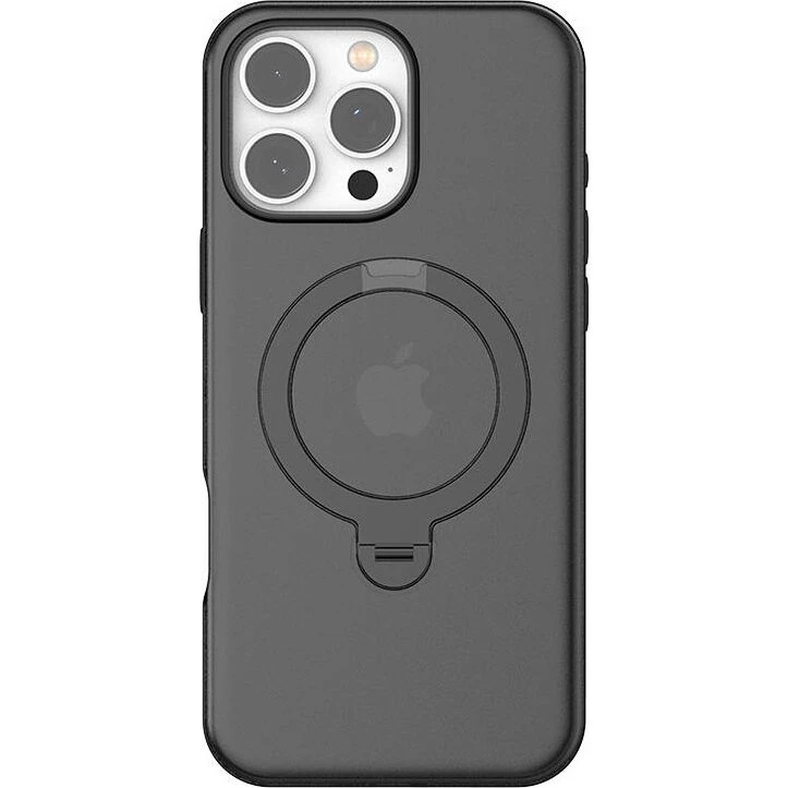 Torras UPro Ostand Spin iPhone 16 Pro Max Cover, Sort
