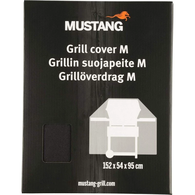 Mustang Grillovertræk 152x54x95 cm til 3-4 brændere