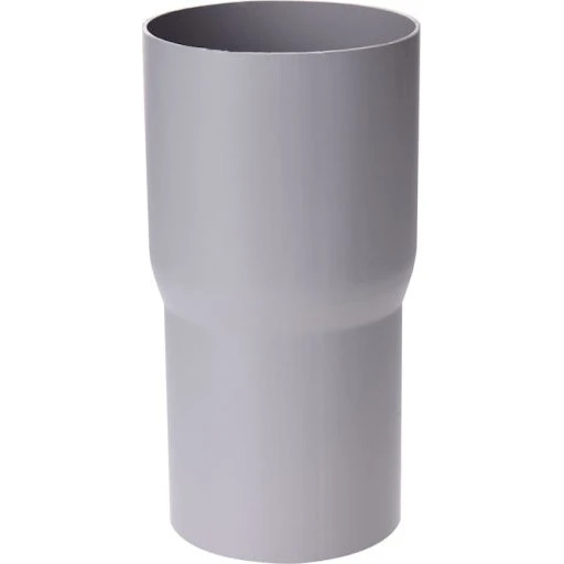 Plastmo rørsamlemuffe 75 mm, grå