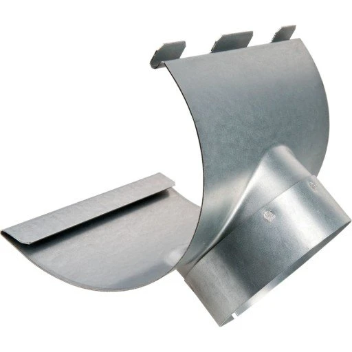 Plastmo tudstykke nr. 12 / Ø 90 mm, Stål Plus