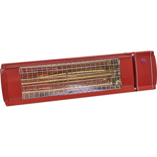 Heat1 Eco High-line Terrassevarmer 2000W, Rød (4 stk)