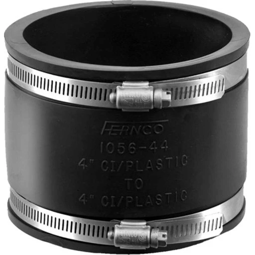 Fernco overgangsmanchet 110 mm plast til 110 mm støbejern