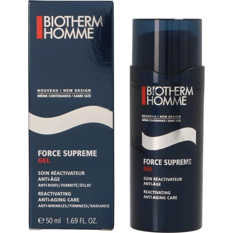Biotherm Homme Force Supreme Total Reactor Anti-Aging Gel 1.69oz