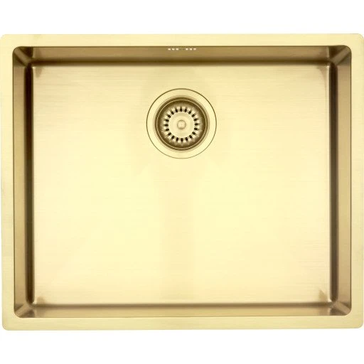 Lavabo Kubus 500 Soft køkkenvask, 54x44 cm, messing