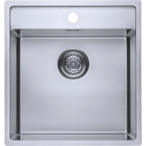 Lavabo Nexus 50 køkkenvask i rustfrit stål, 48x51 cm
