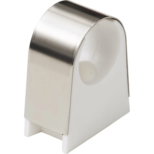 2Click rørbærer, rustfrit stål, 15 mm, 16 mm vægavstand