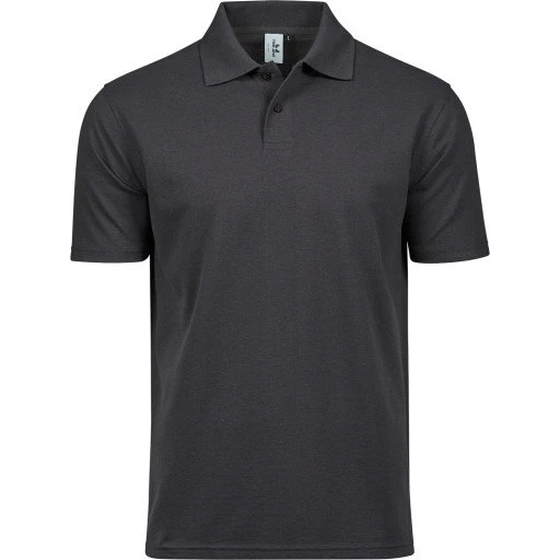 Tee Jays Power poloshirt, mørkegrå, str. XS