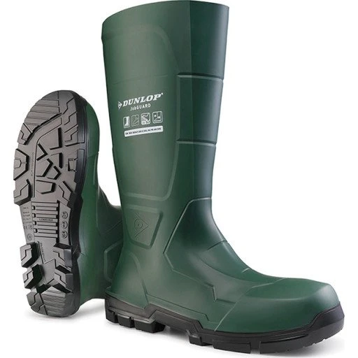 Dunlop Jobguard gummistøvler O4, grøn, str. 38