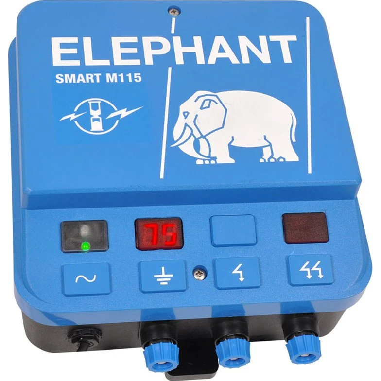 Elephant Smart M115-D Elhegnforstærker med Digitalt Display