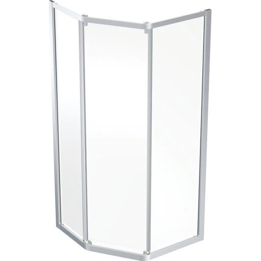 Contura Shower Showerama brusehjørne, 89x89 cm, klart glas