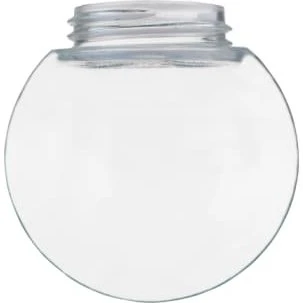 Ifö Reserveglas til Globe Loftlampe, Glaskuppel Ø150 mm, Klar