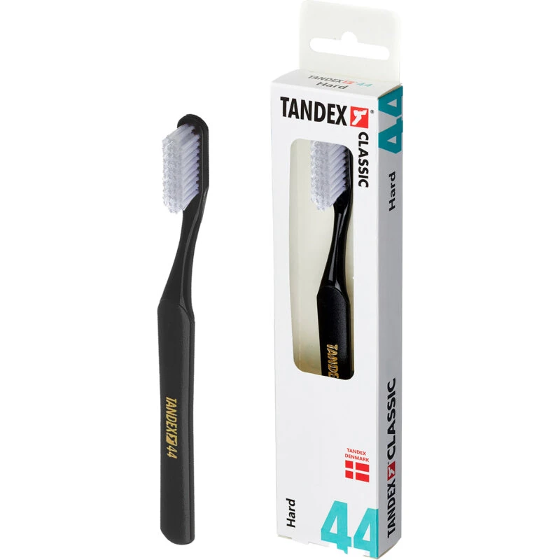 TANDEX Classic 44 Hard tandbørste – assorterede farver (1 stk)